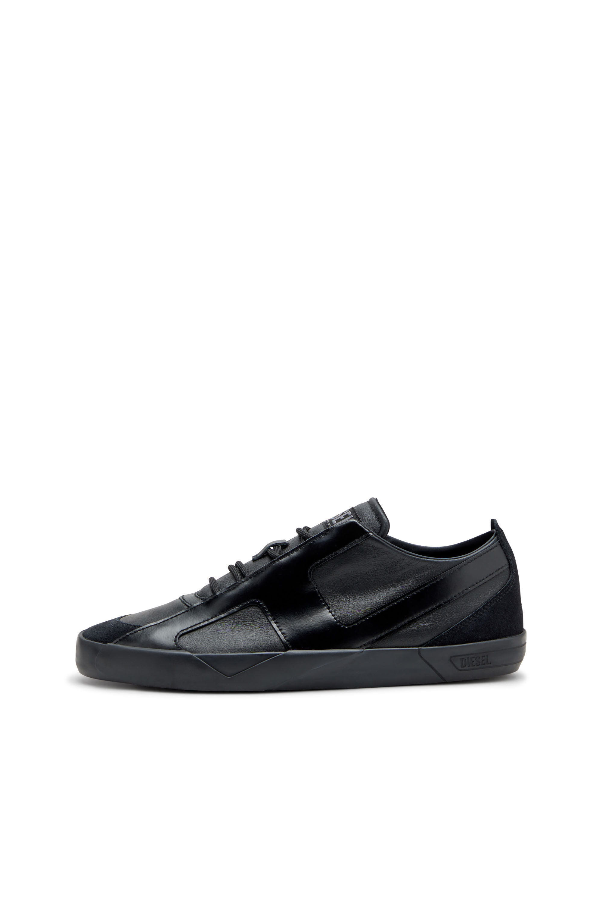 Diesel - S-SLANTE-D LOW, Man's S-Slante-D-Sneakers in suede and leather with D logo in null - 8