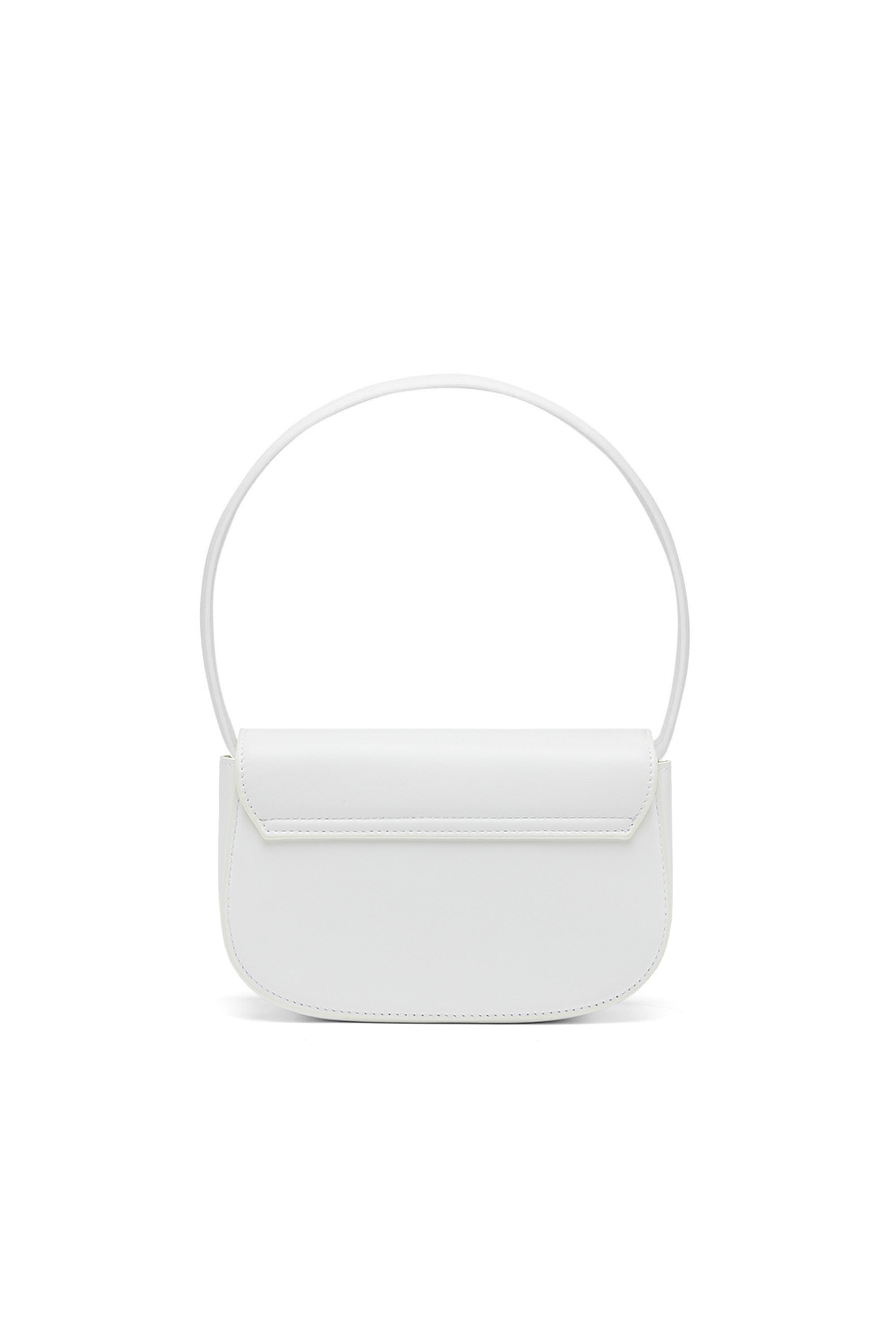 Diesel - 1DR, Woman's 1DR-Iconic shoulder bag in nappa leather in White - 3
