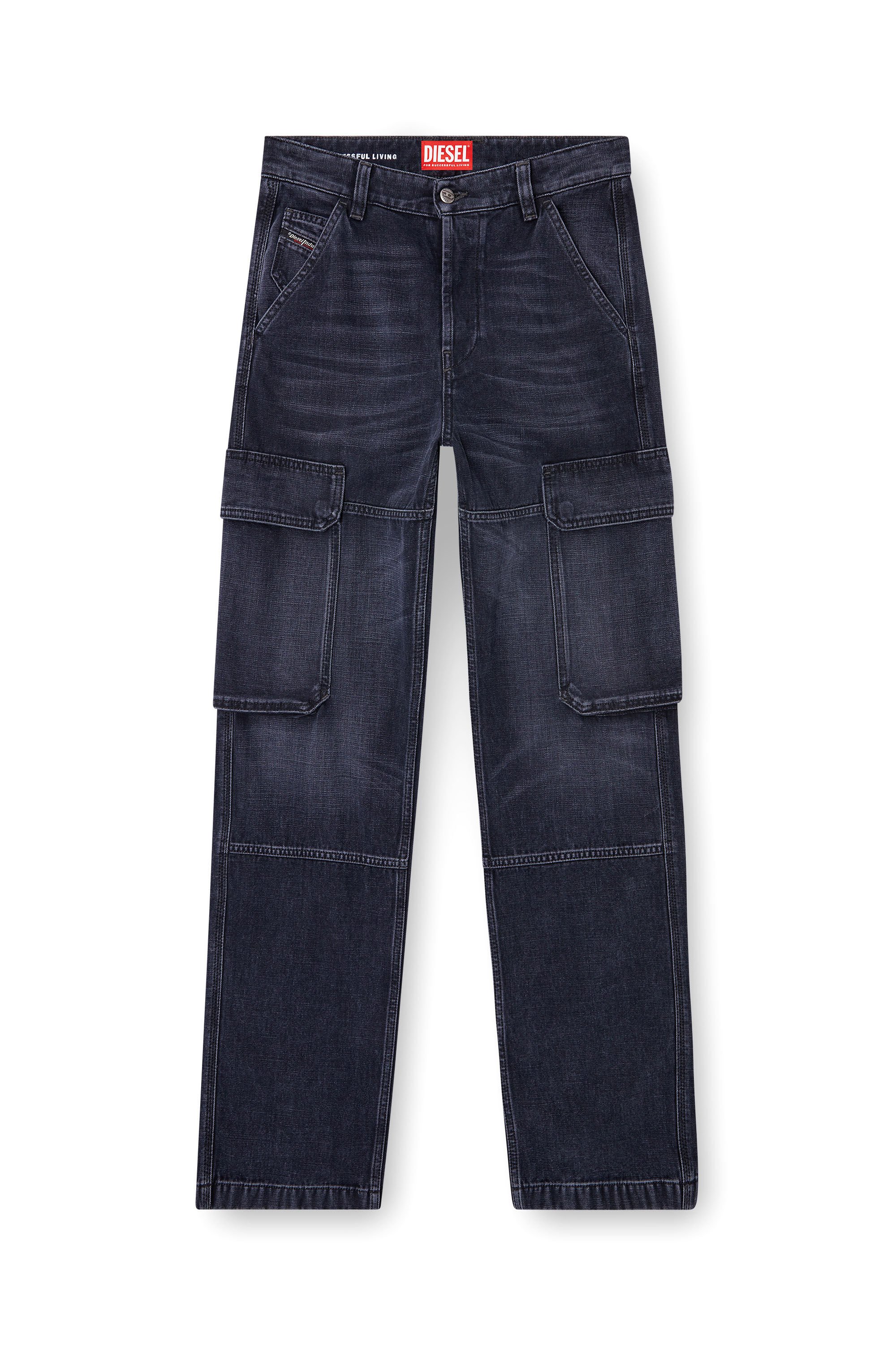 Diesel - Woman's Regular Jeans D-Pot 007Z9, Black/Dark grey - 2