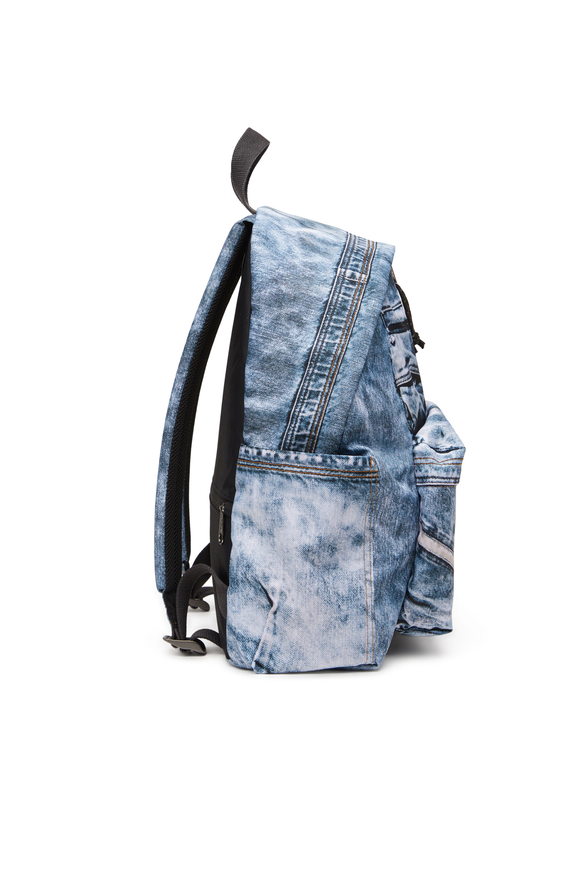 Diesel - DIESEL DAY PAK'R, Unisex's Backpack in trompe l'oeil denim in Blue - 3